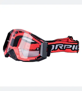 MX Akiniai Scorpion Antifog Skaidrūs
