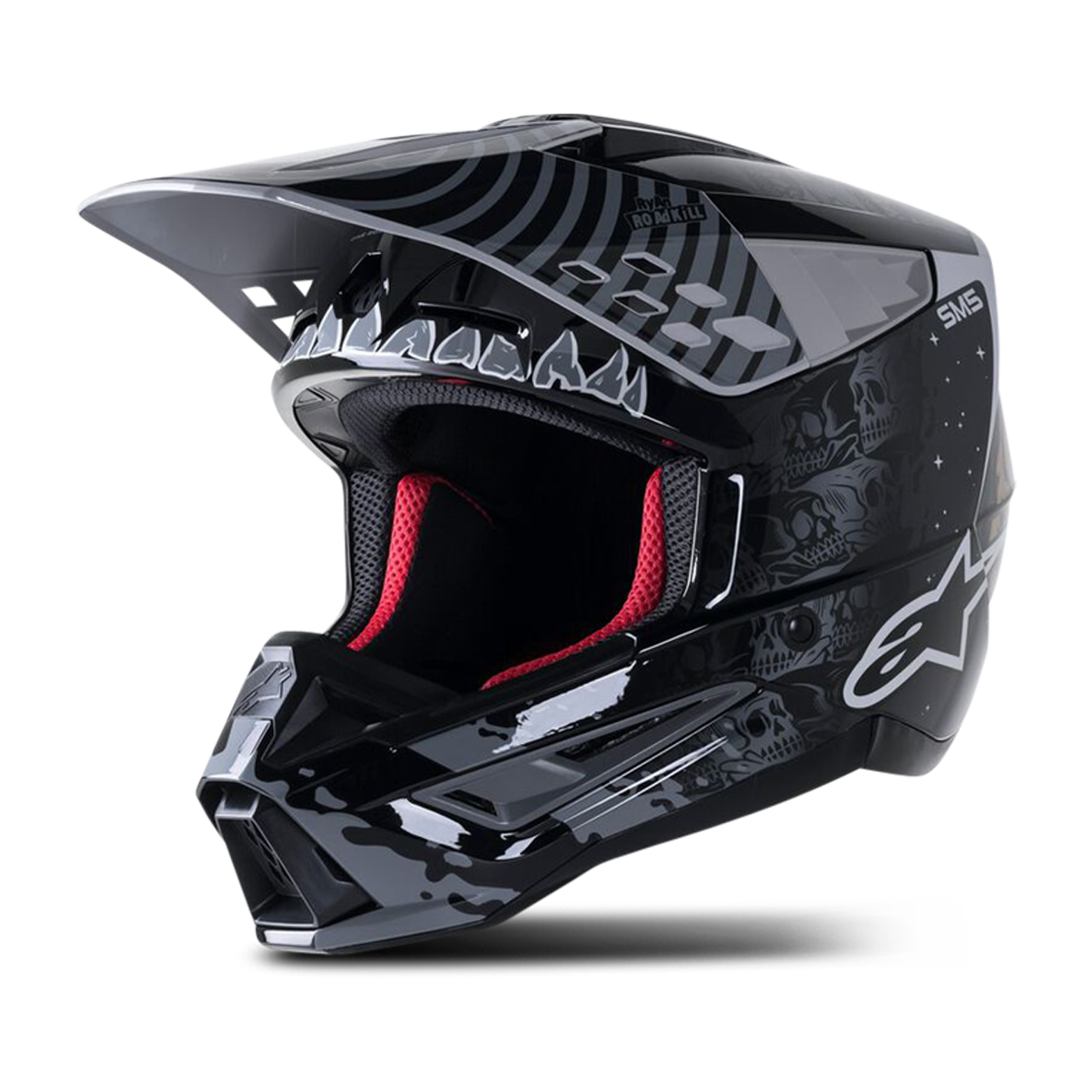 Casco de Cross Alpinestars SM5 Solar Flare ECE