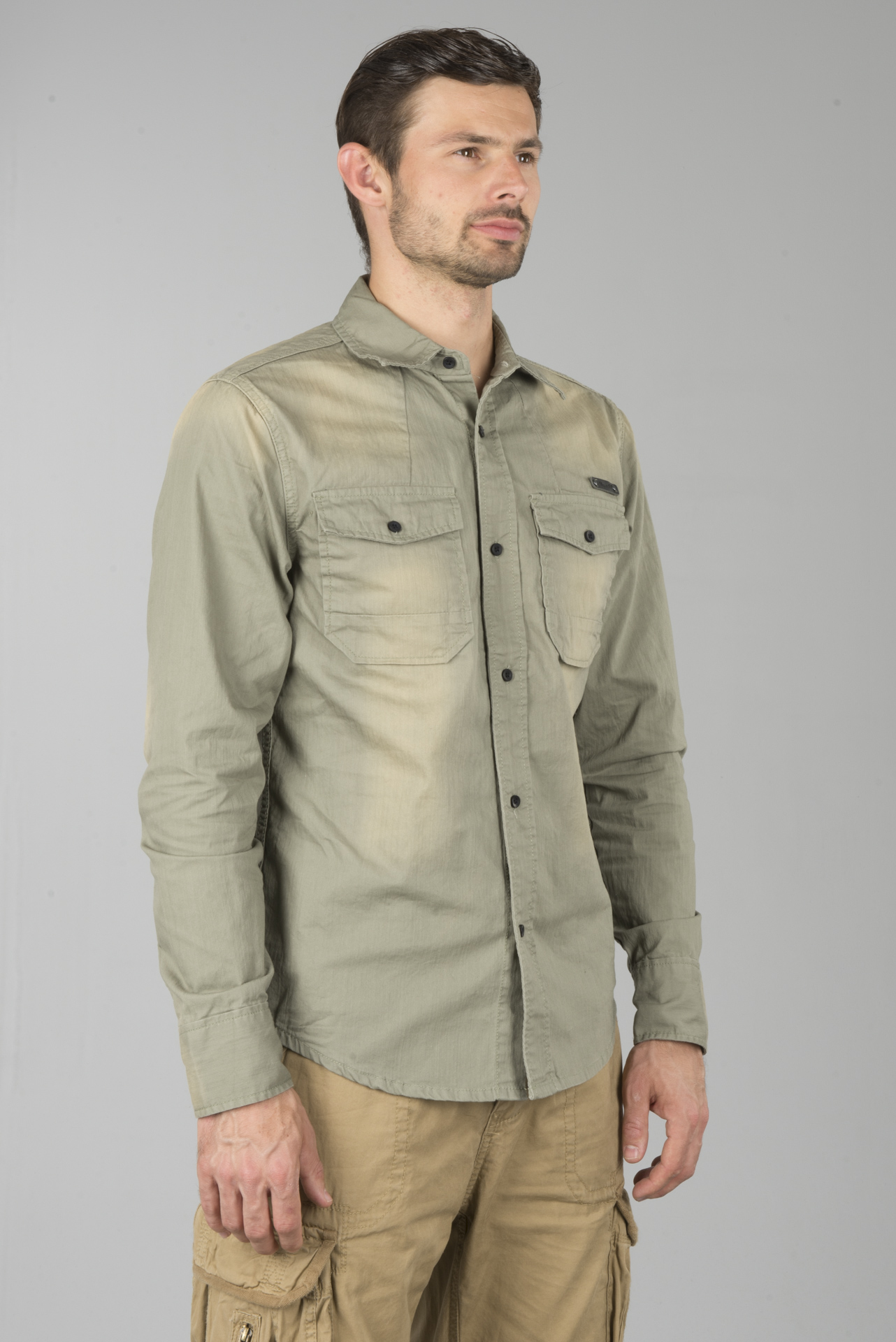 Overhemd Denim Brandit Hardee