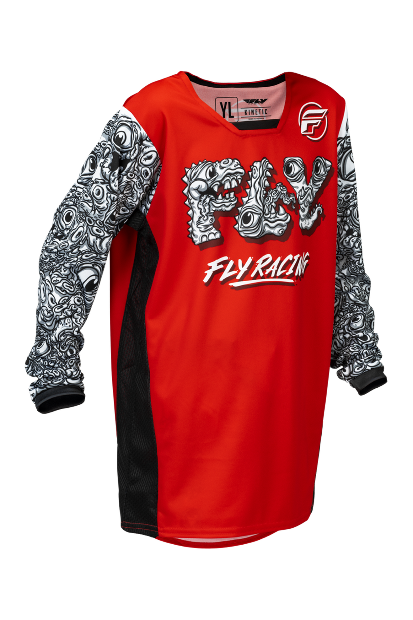 Camiseta de Cross FLY Racing Kinetic Mutant V26 Joven