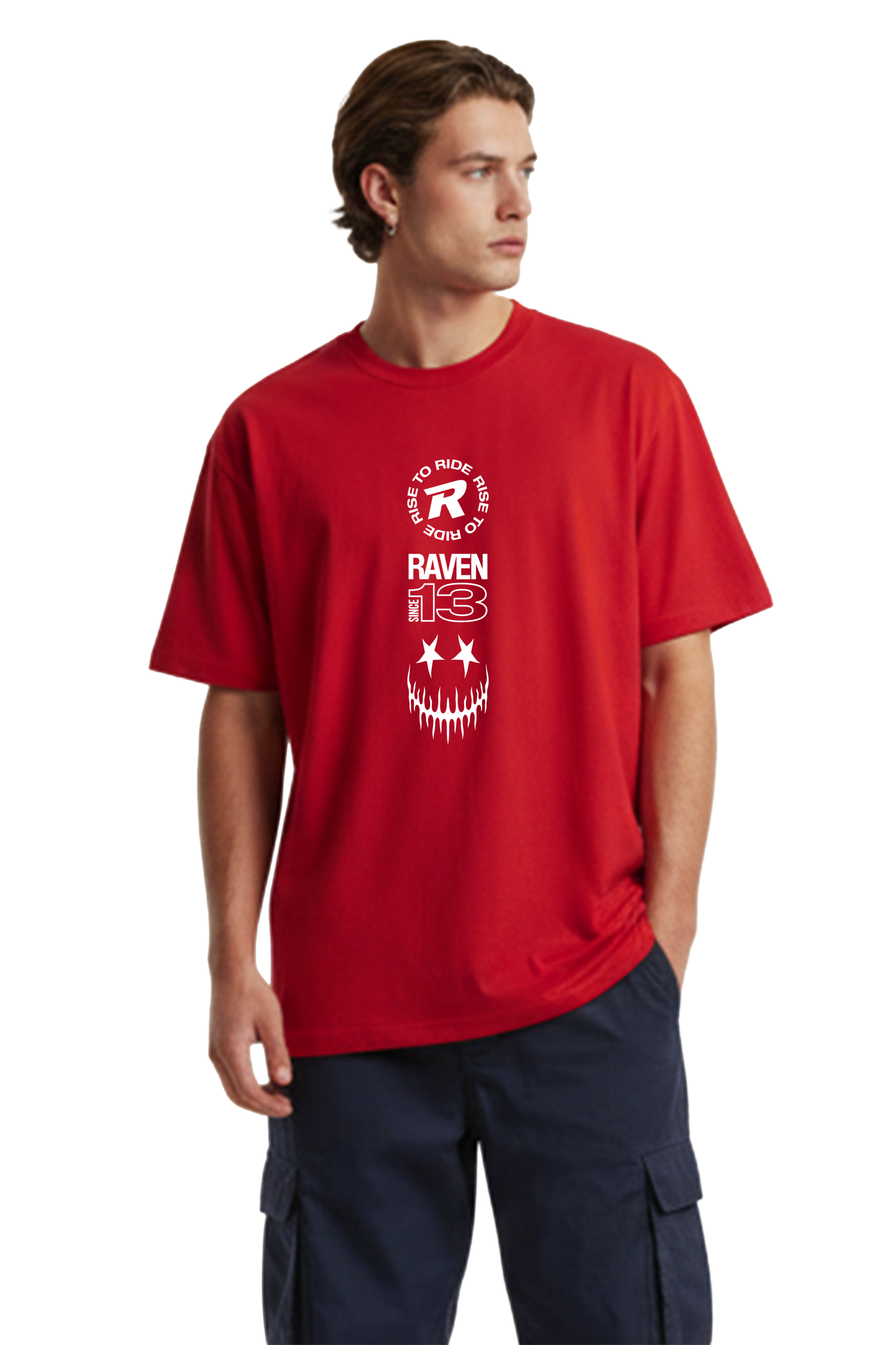 Raven Rave Oversize T-Shirt