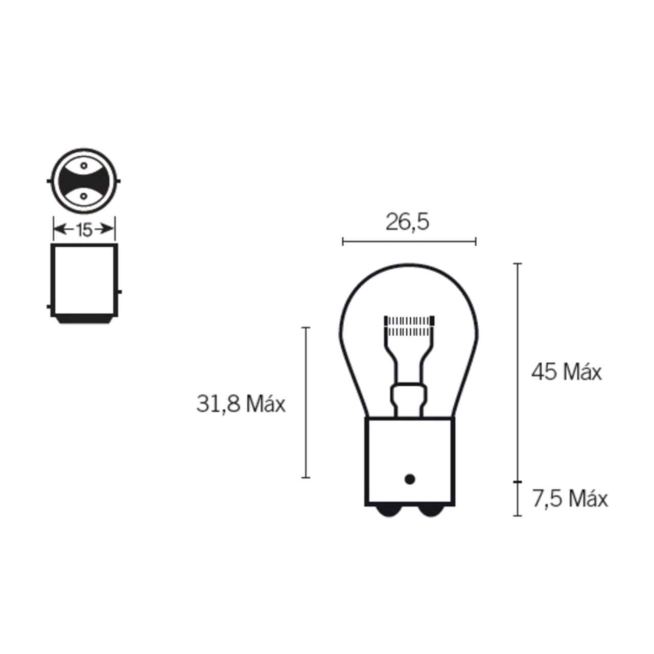 Tecnium Scooter Light Bulbs
