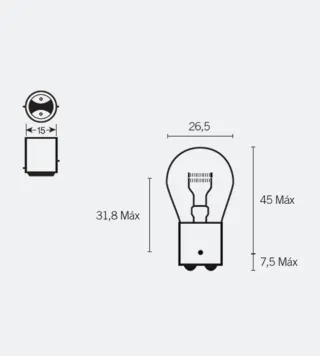 Tecnium Scooter Light Bulbs
