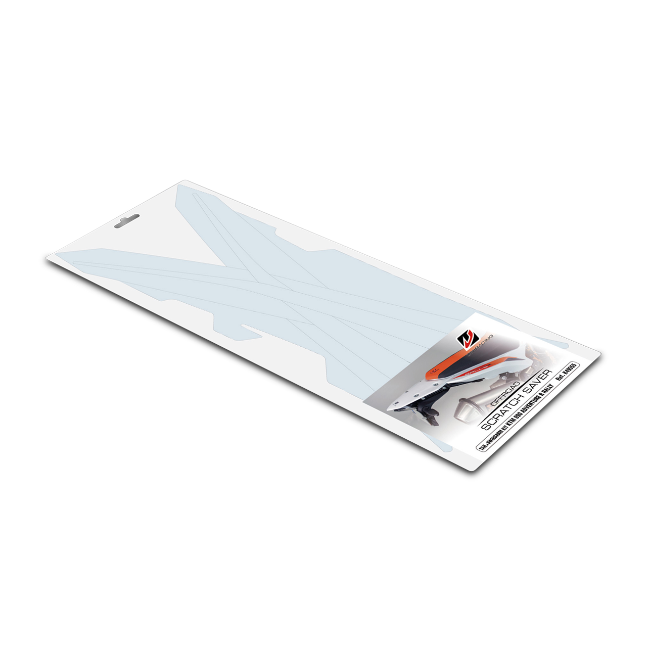 Stickerset Uniracing Protection Tail Kit Transparant