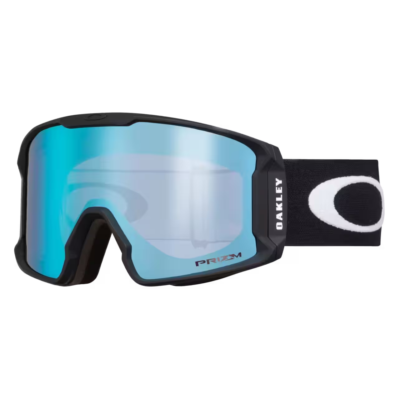 Oakley Line Miner L Snowmobile Goggles Chex Black Strap