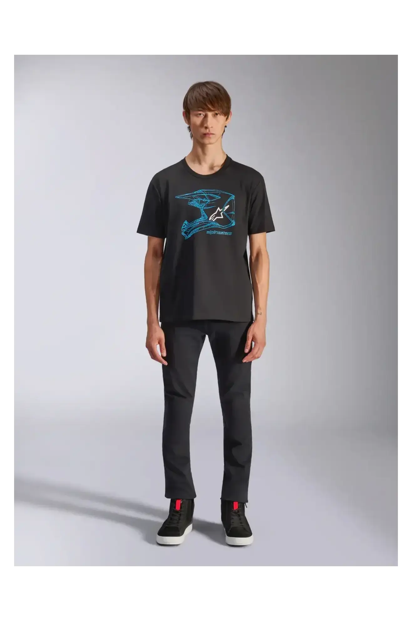 Kratka Majica Alpinestars Čelada MX CSF