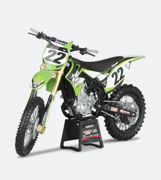 Hracky NewRay 1:12 Kawasaki/ Twotwo Motorsport Chad Reed Nr. 22