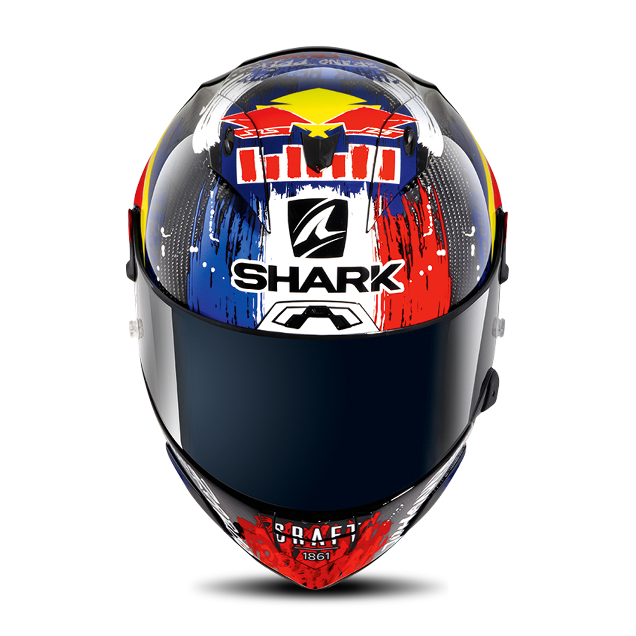 Casco Integral Shark Race-R Pro GP 06 Réplica Zarco Test Invierno