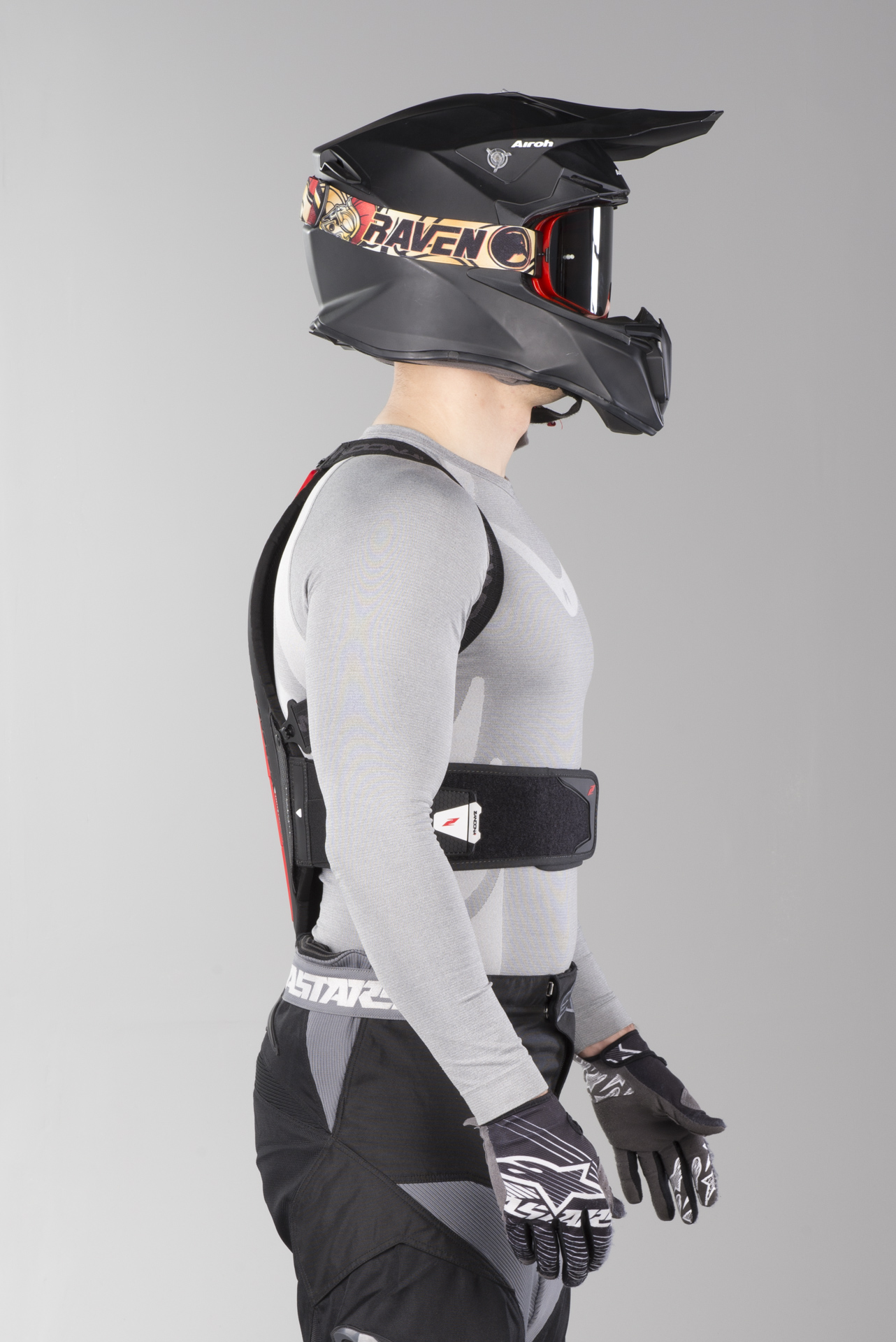 Zandonà Hybrid Pro x6 Back Protector Red | 24MX