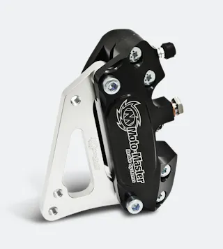 Calibre de 4-Pistones Moto-Master Supermoto Racing