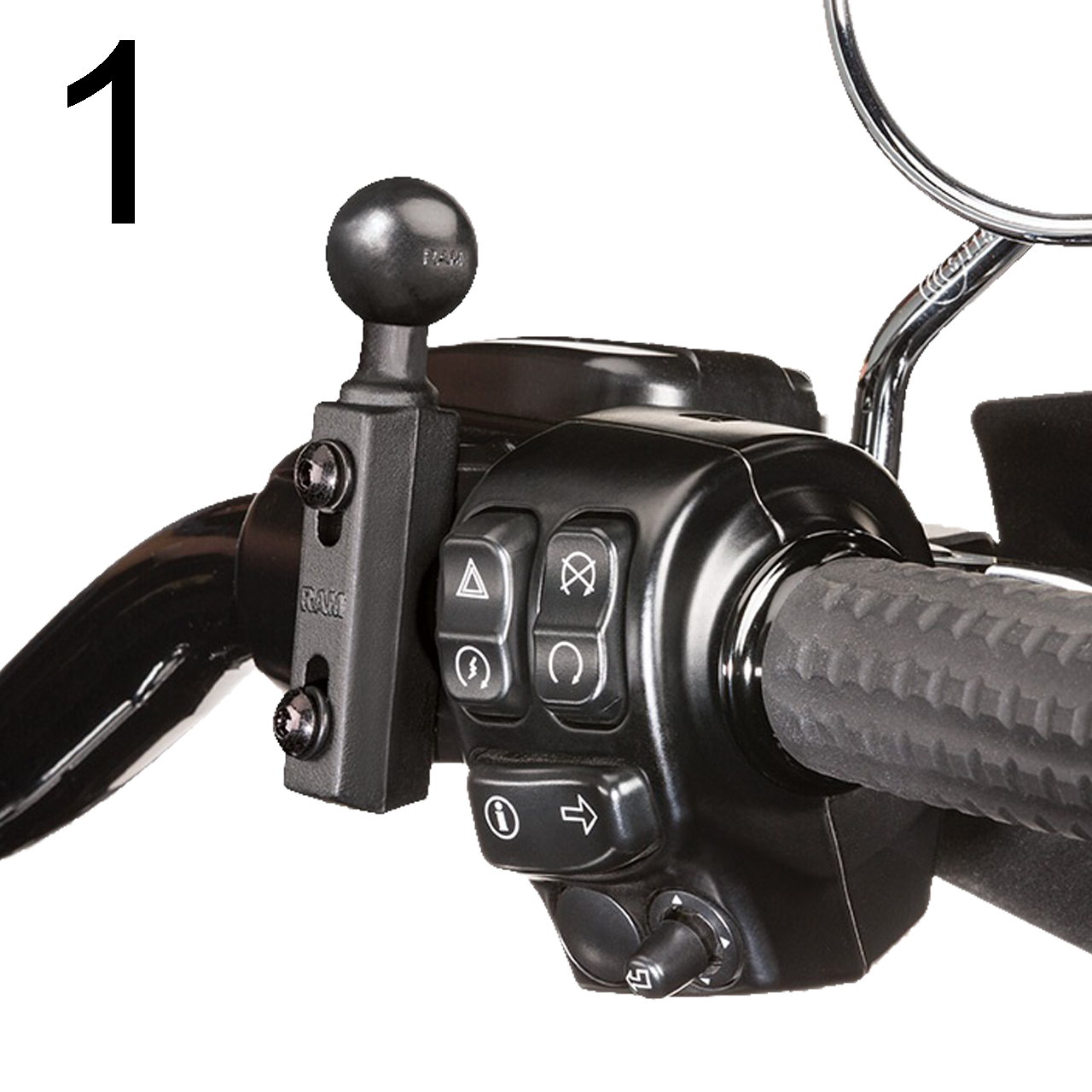 Jarrun/Kytkimen Kiinnike RAM® Mounts