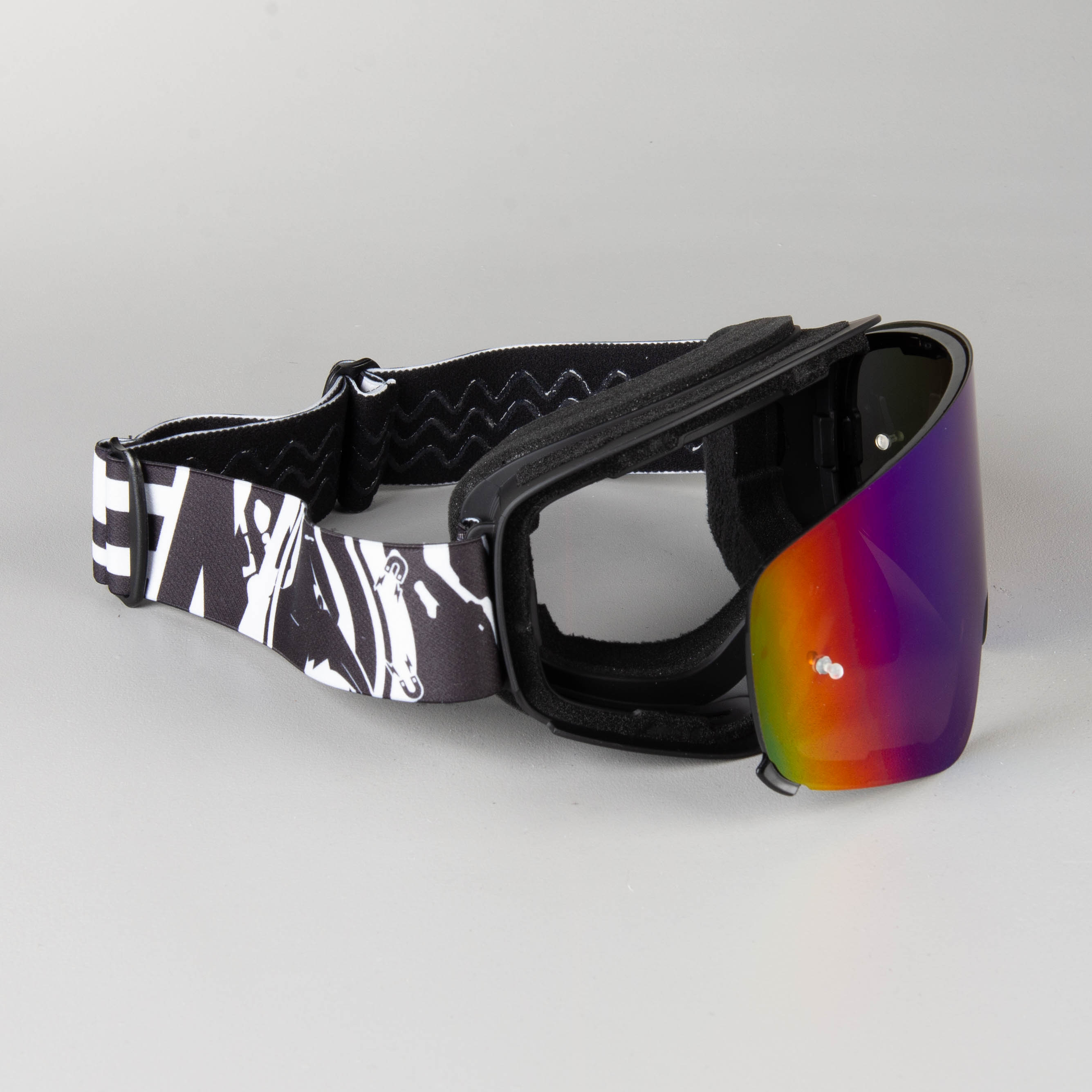 Gafas de Cross Raven Edge Magnetic Blackout - Ahumado