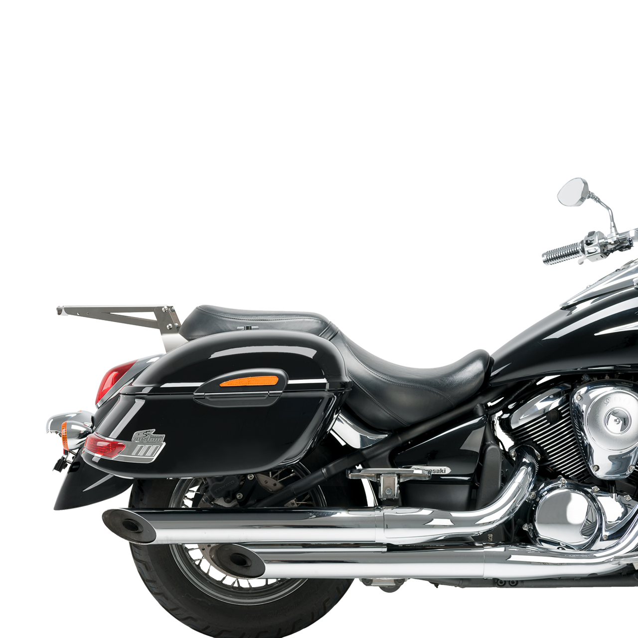 Satulalaukut CustomAcces Touring Musta
