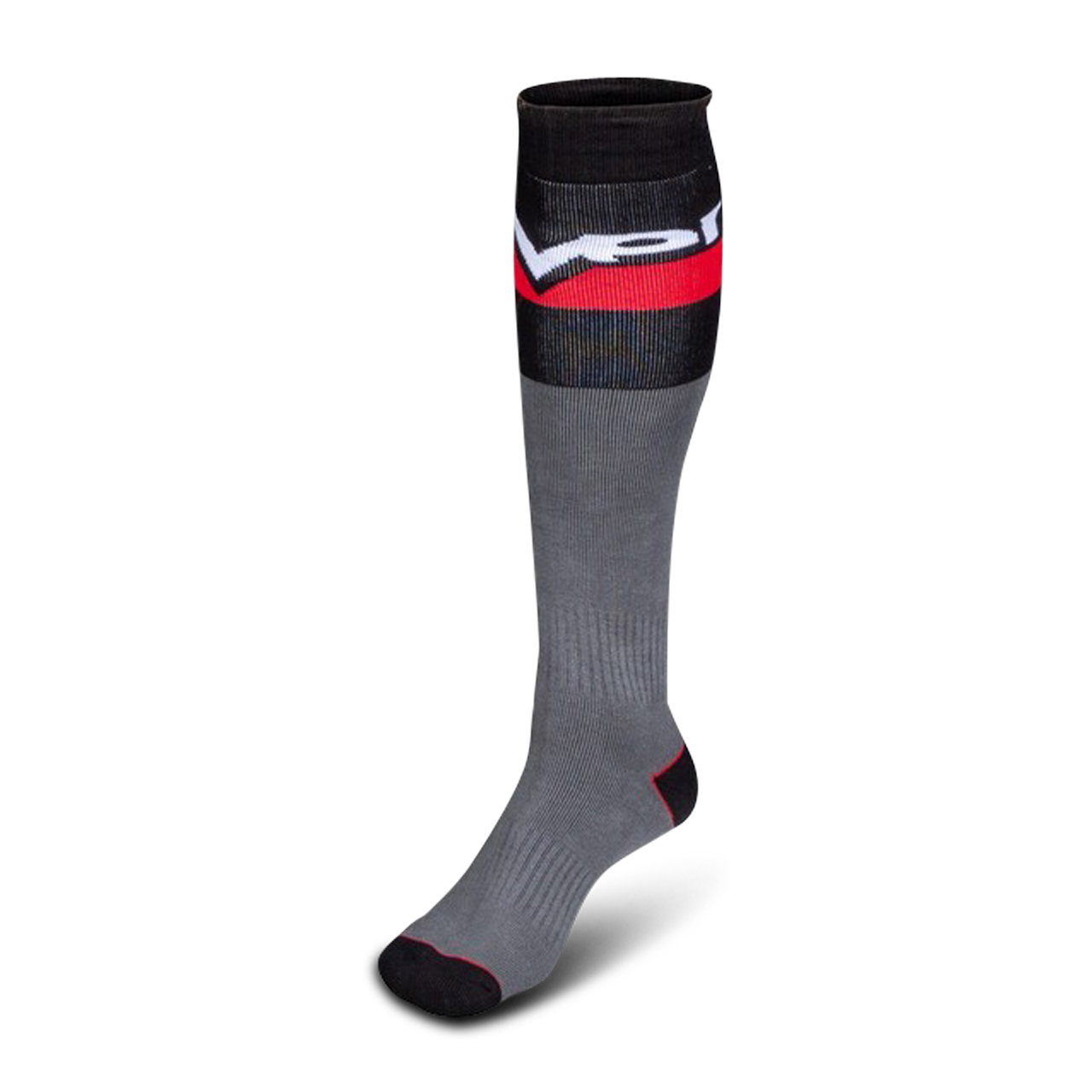 Sokken Seven Rival MX Brand Charcoal-Zwart