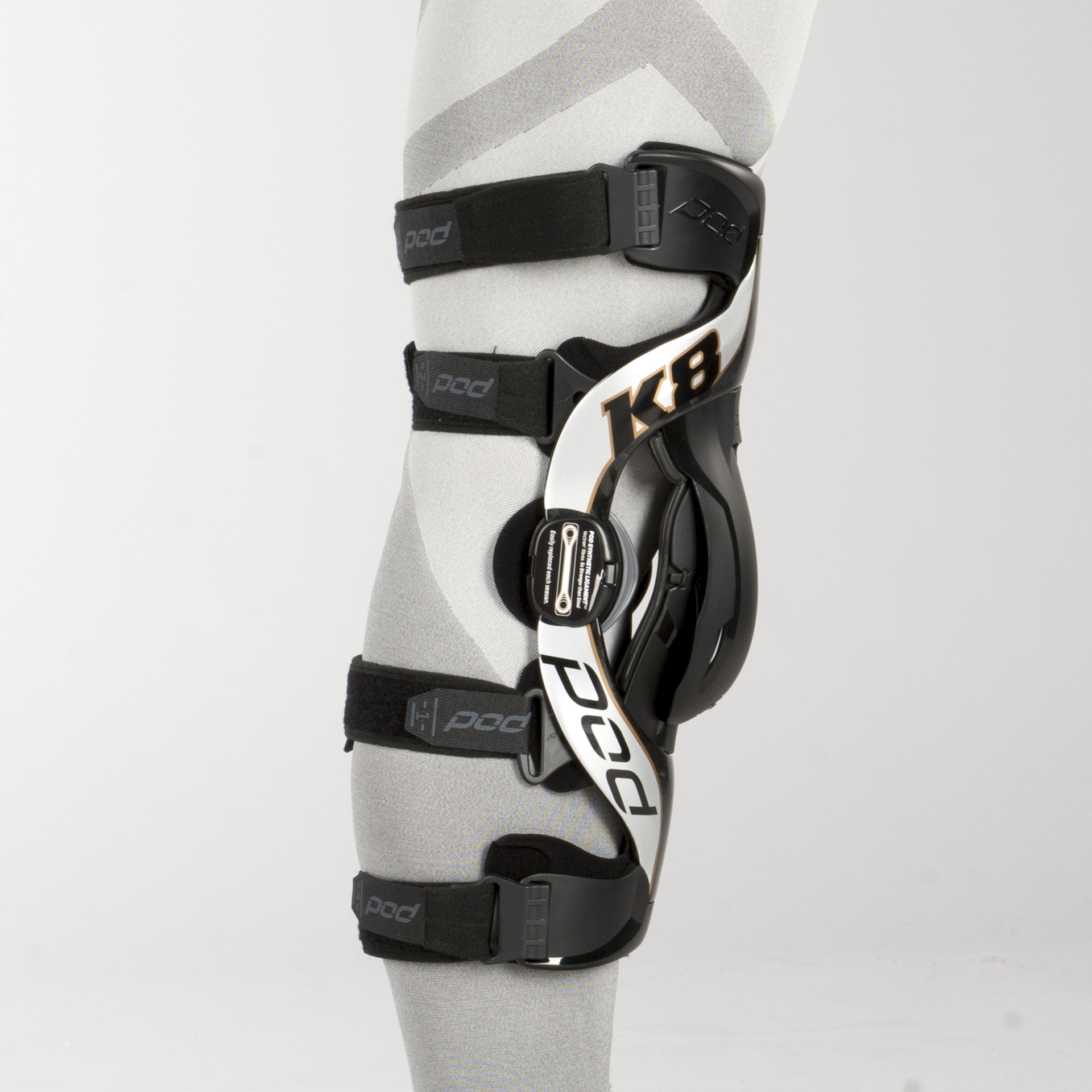 POD K8 Knee Protection Right Carbon