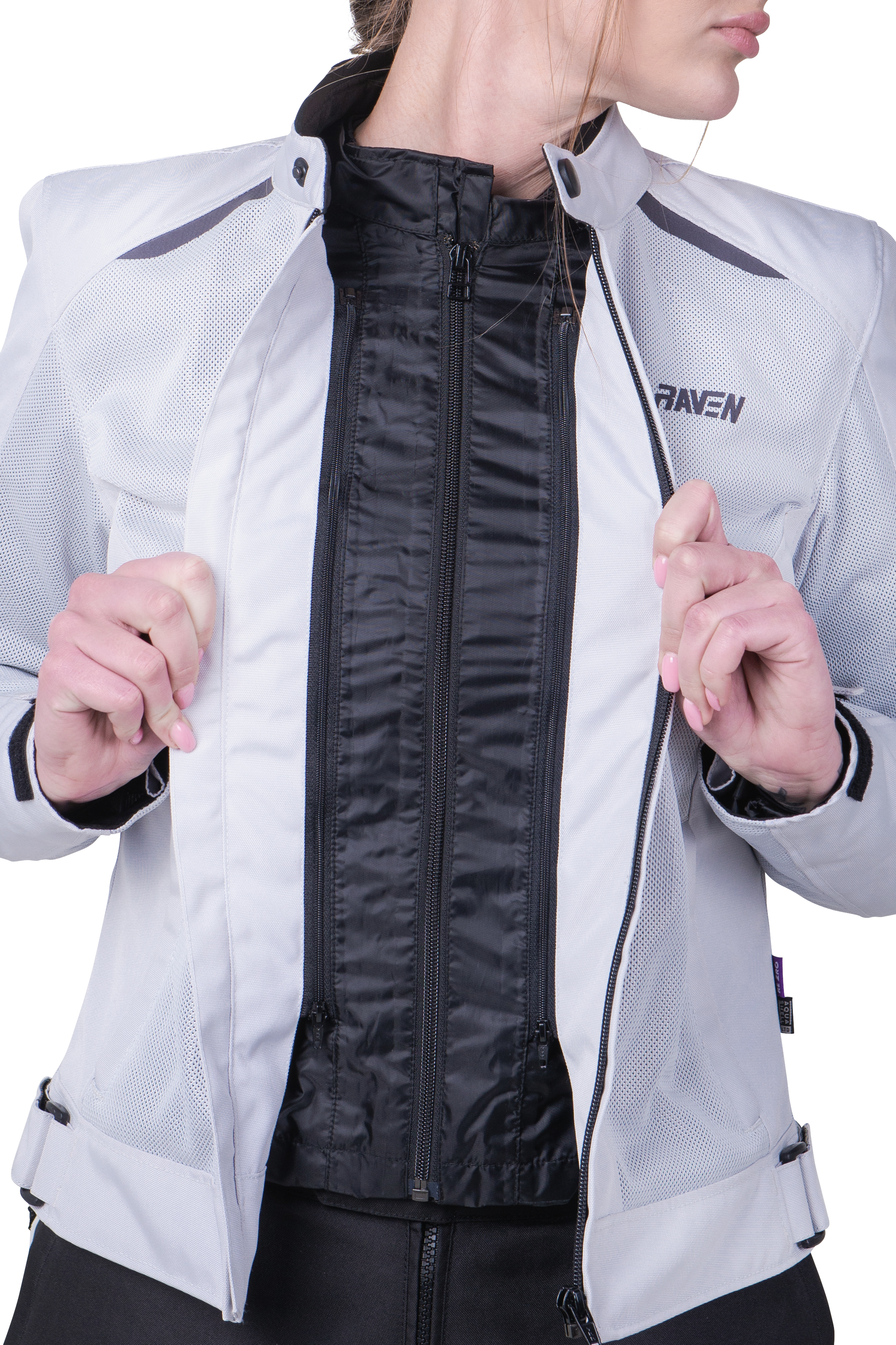 Chaqueta de Moto Mujer Raven Prague TX Air+ 2-in-1 