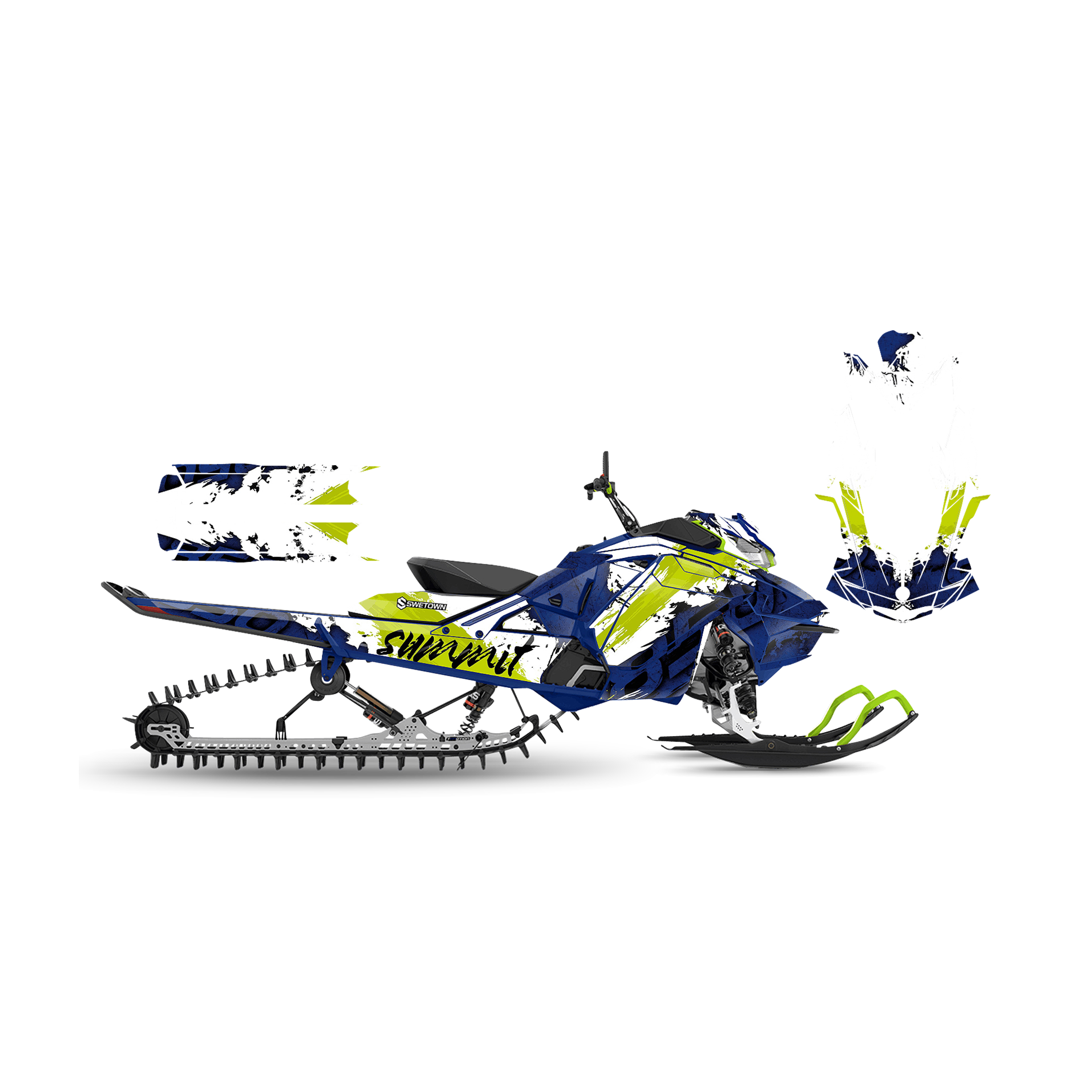 Tarrasarja SweTown Octo-Sininen-Lime