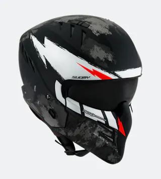 Nyitott Bukósisak Suomy Armor Hi Volt