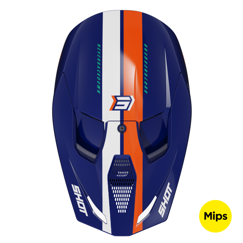 Crosshelm Shot Race Mips® Iron Neon
