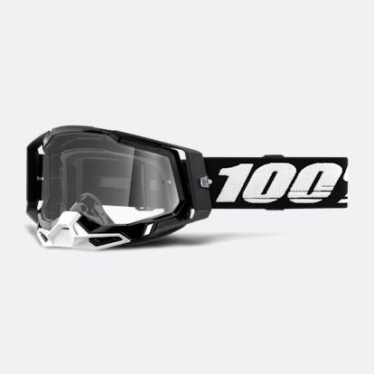 Lunettes motocross 100% Racecraft 2 Essential noir