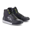 Black Dark Gray Yellow Fluo