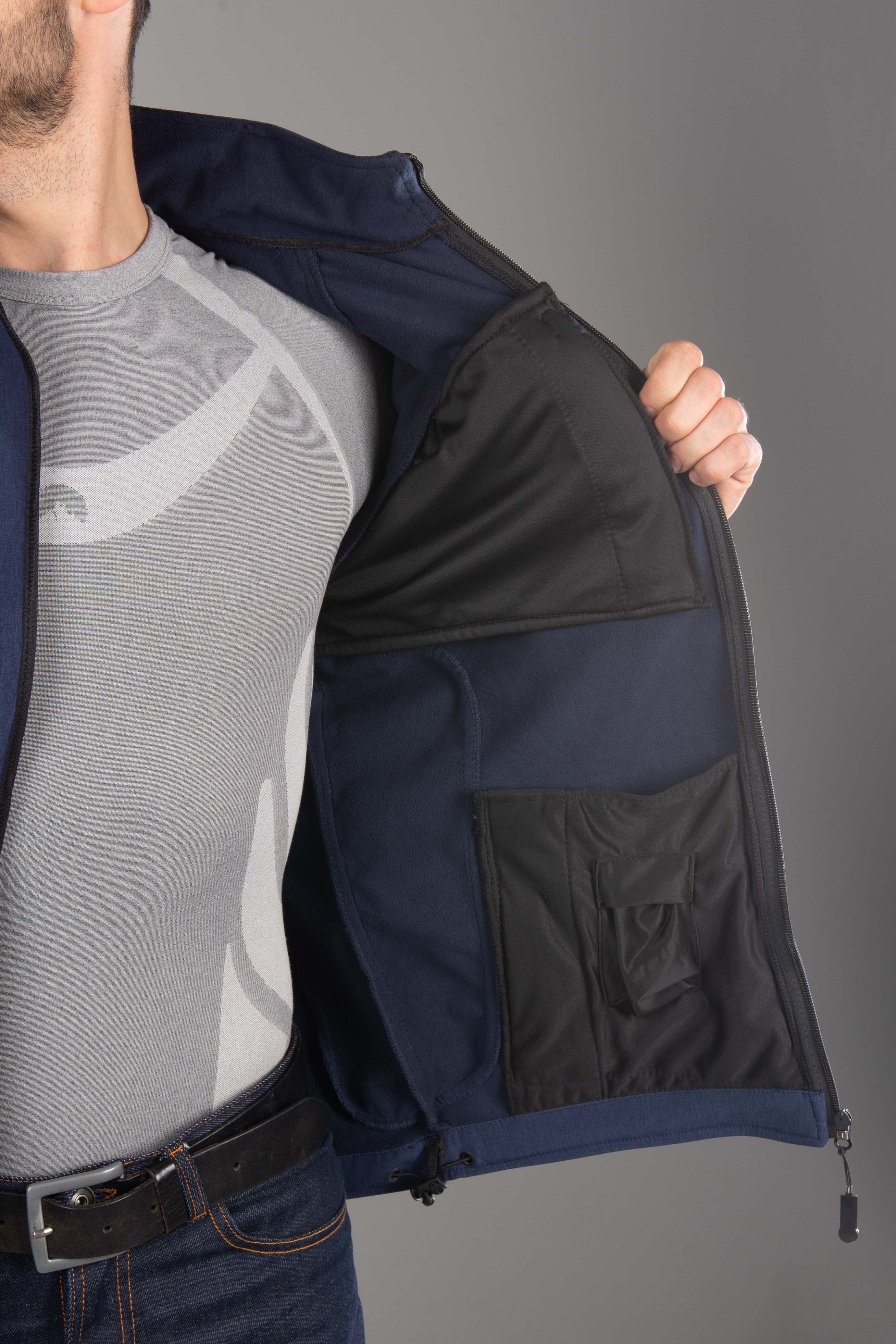 Softshell Jas met Afneembare Mouwen 24MX Team