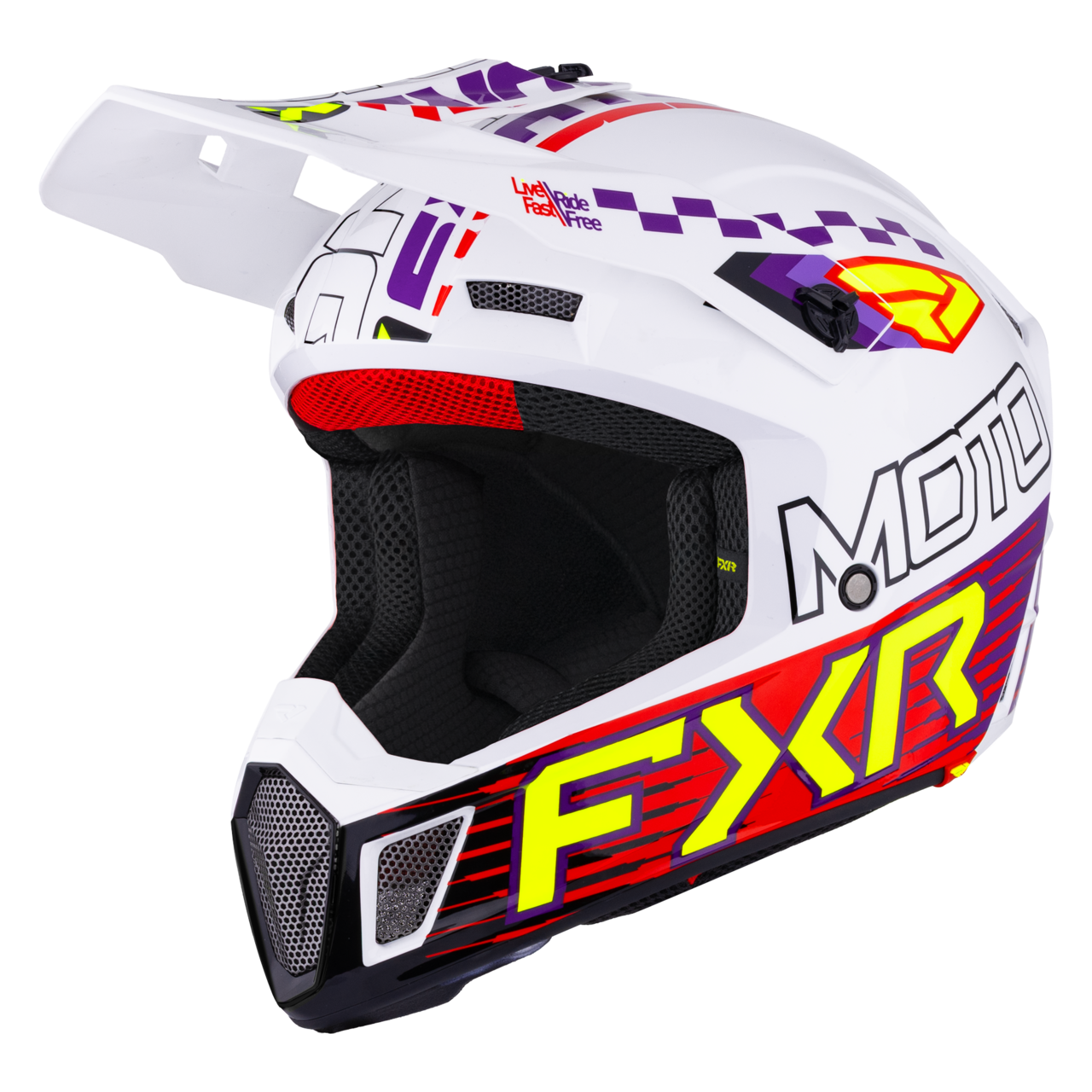 Casco MX FXR Clutch Race Div 26