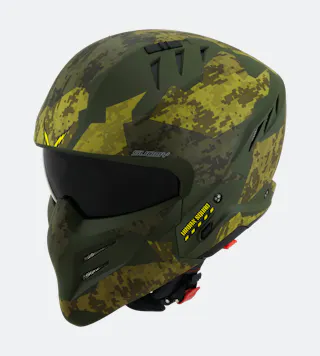 Suomy Armor Urban Squad Camouflage Open Face Helmet