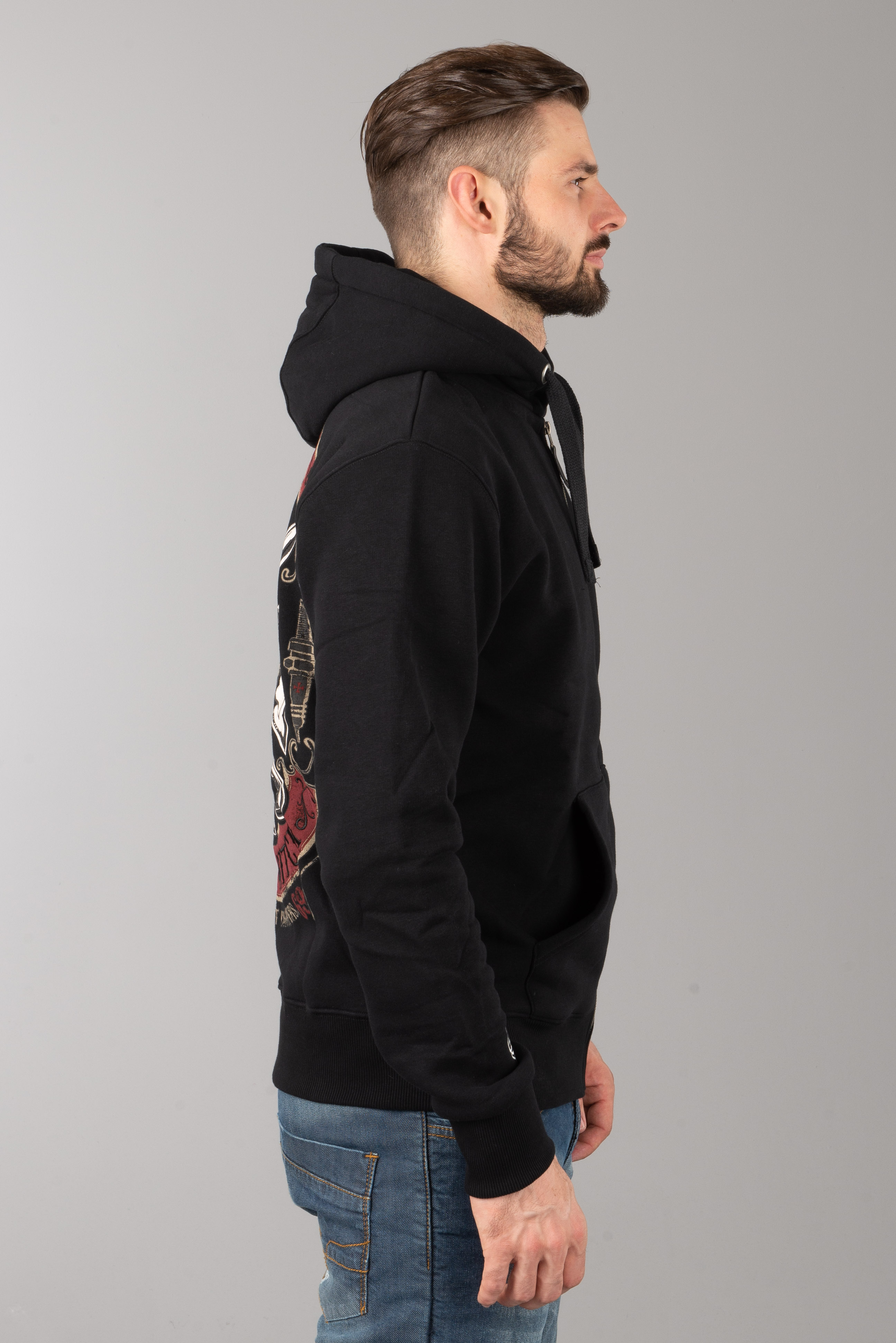 West Coast Choppers Mechanic Zip Hoodie | 24mx