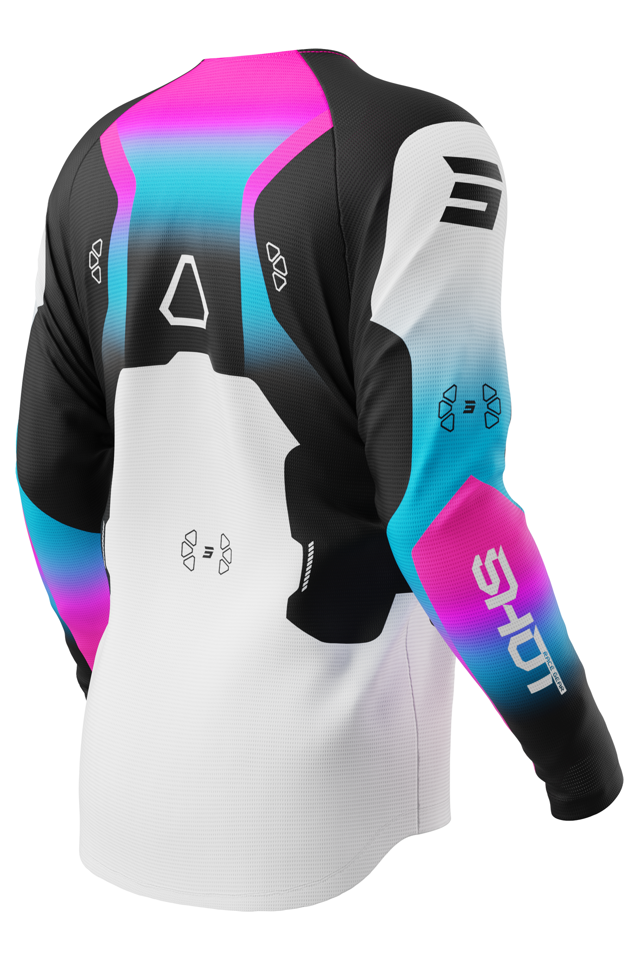 Camiseta Cross Shot Race Gear Draw Rocket 27 Infantil