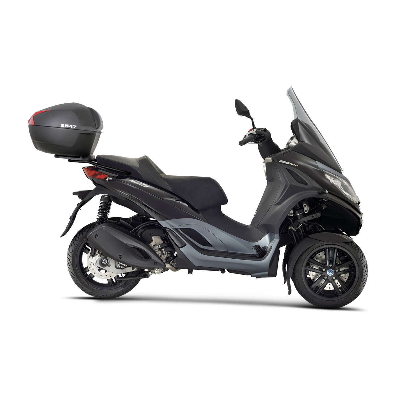 Top Case Shad SH47 Catadioptre Rouge
