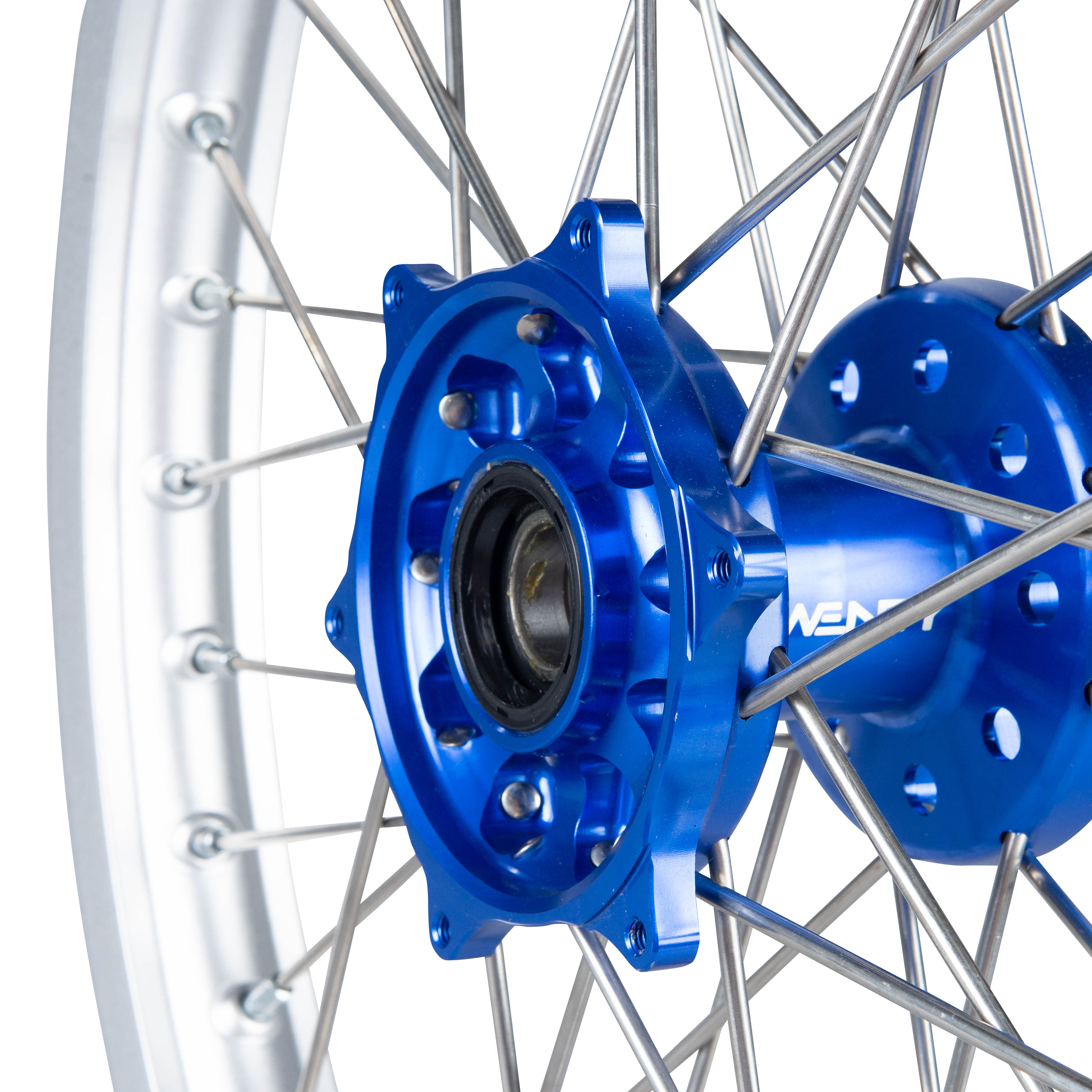 Twenty MX Front Wheel Silver-Blue 21"