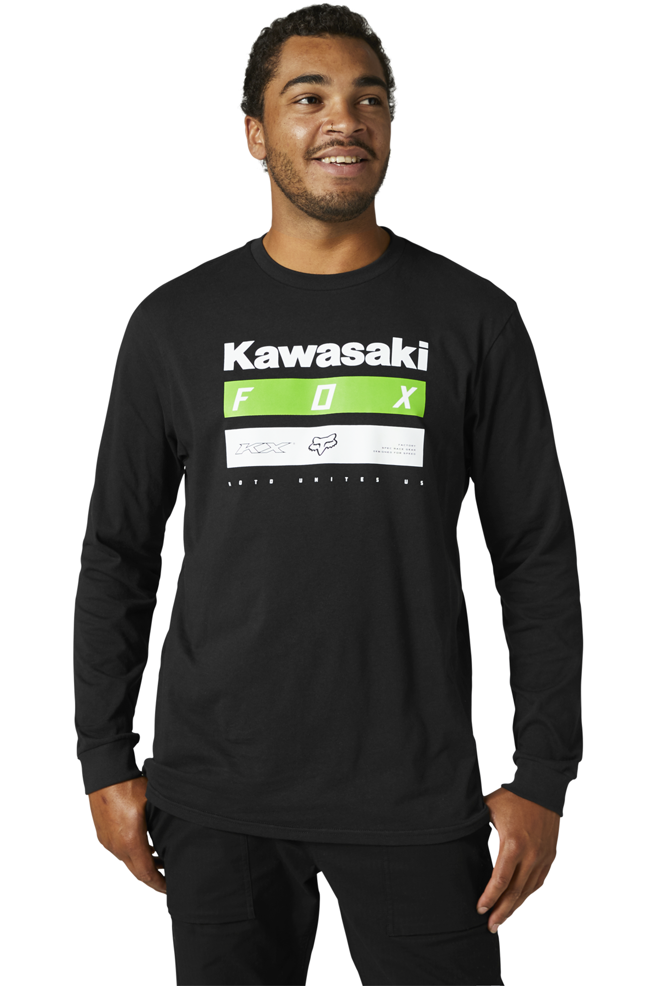 T-shirt FOX Kawi Stripes LS Premium