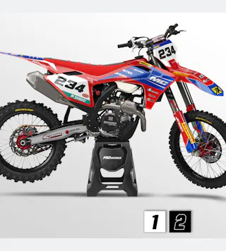 Kit de Autocolantes 24MX GasGas Fast