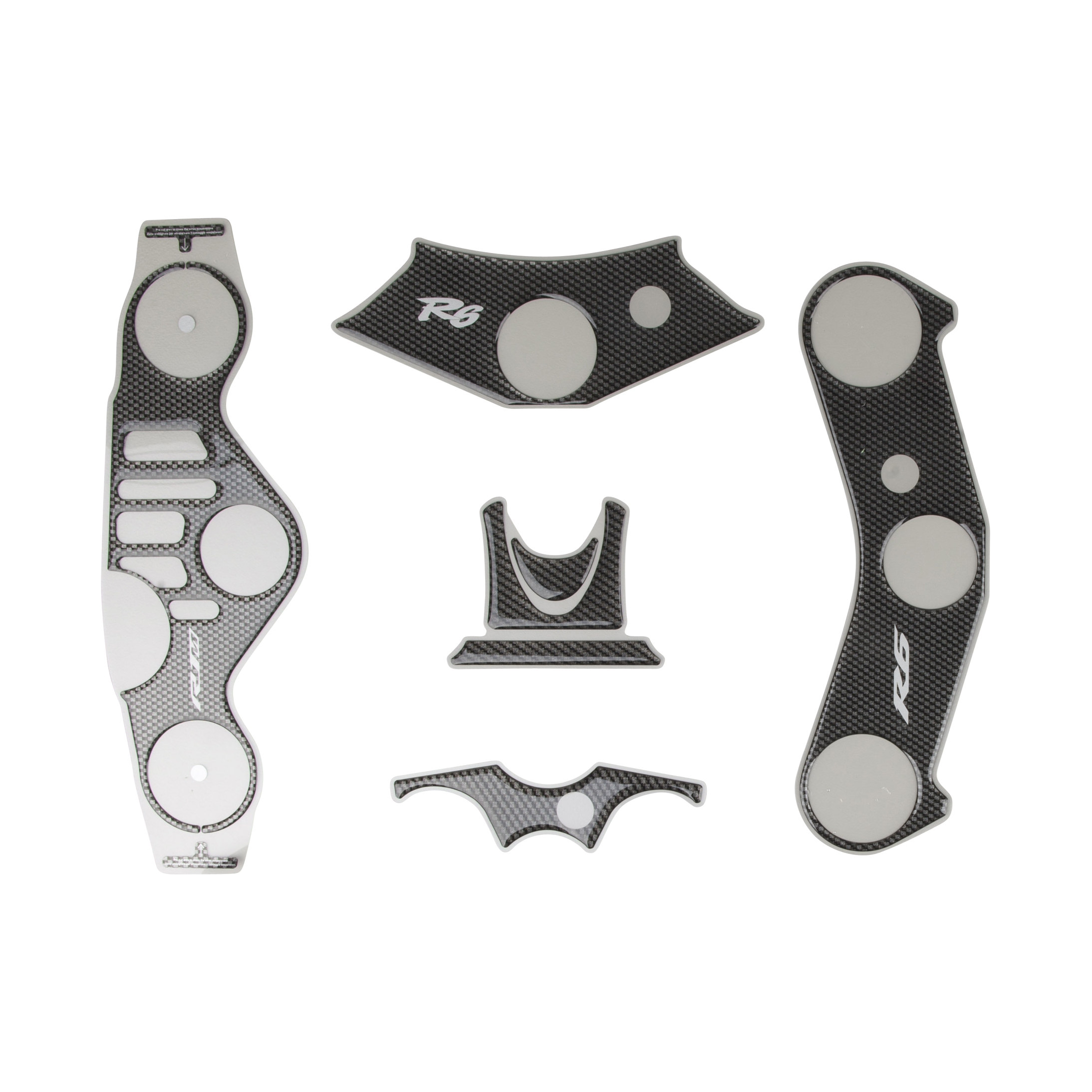 Sticker voor Kroonplaat boven OneDesign Carbon