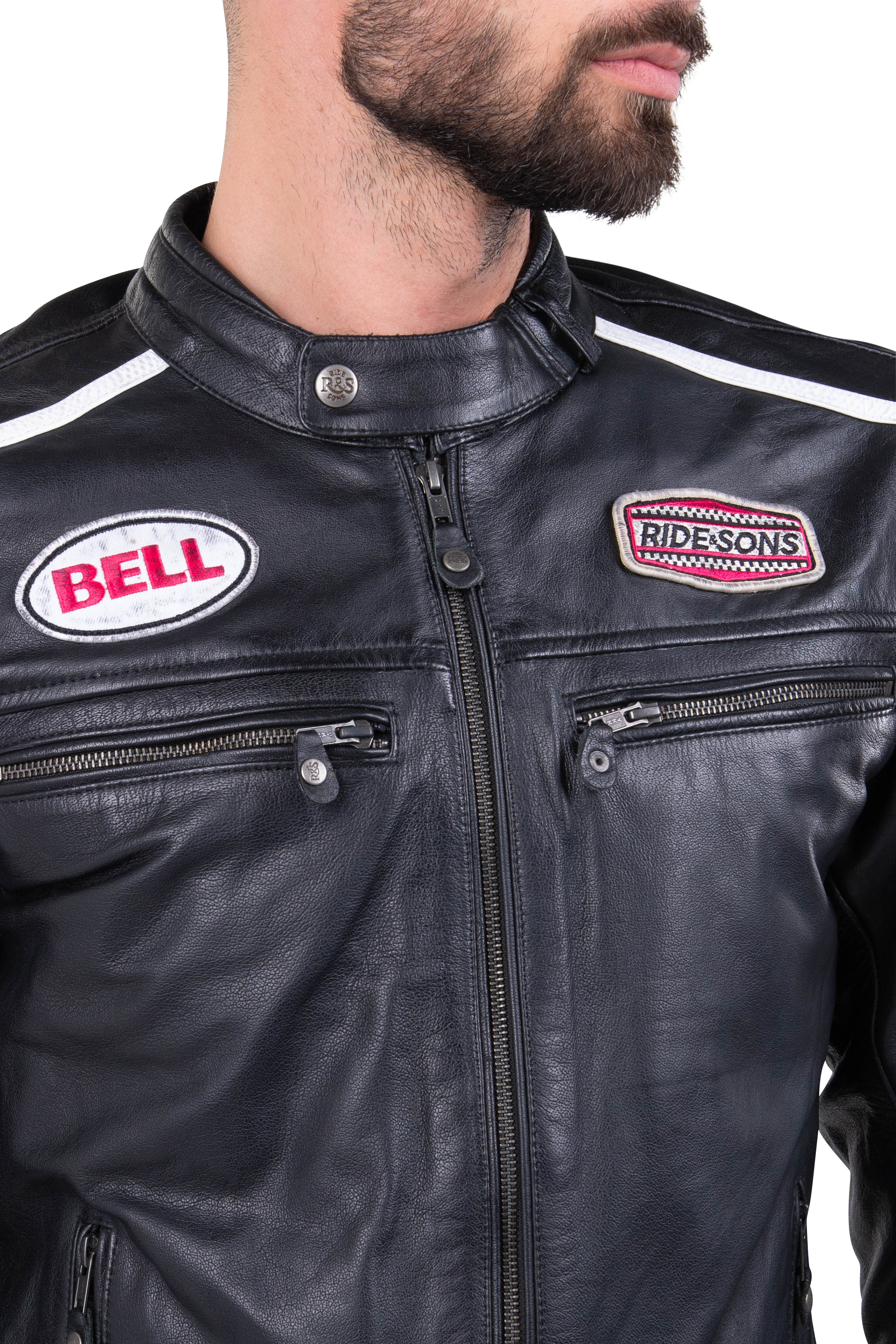 Ride&Sons Heritage Racing Grand Prix Motorcycle Jacket