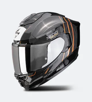 Uždaras Šalmas Scorpion EXO-1500 Carbon Air Zity