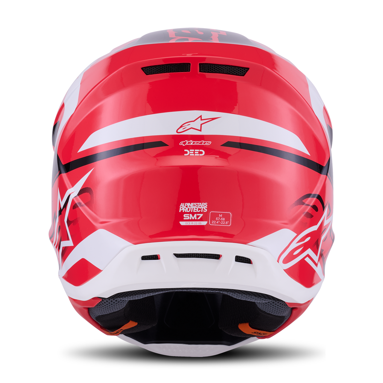 Casco MX Alpinestars SM7 Deed