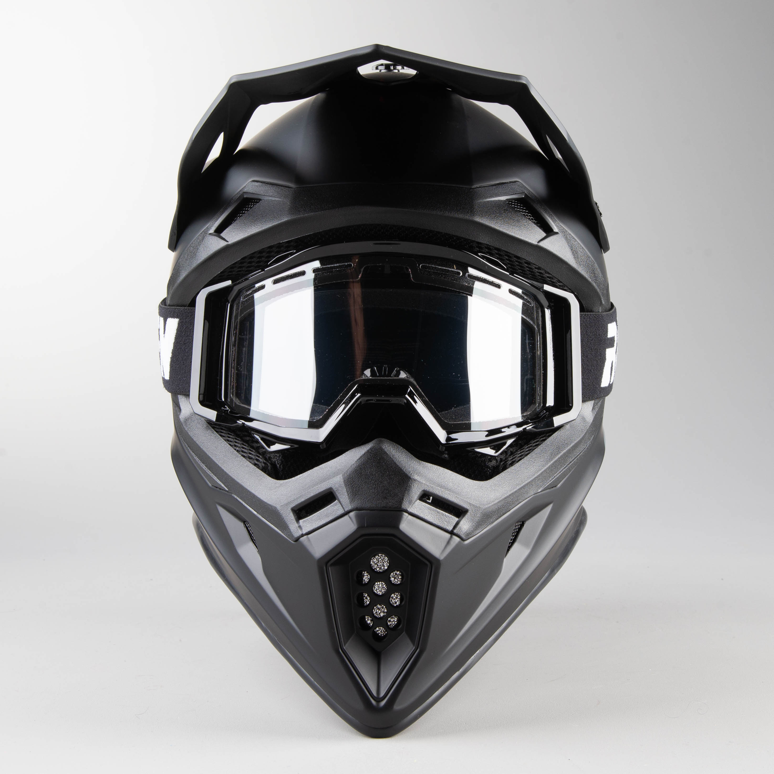 Raven Airborne Stealth MX Helmet Black - Now 25% Savings - 24mx.eu