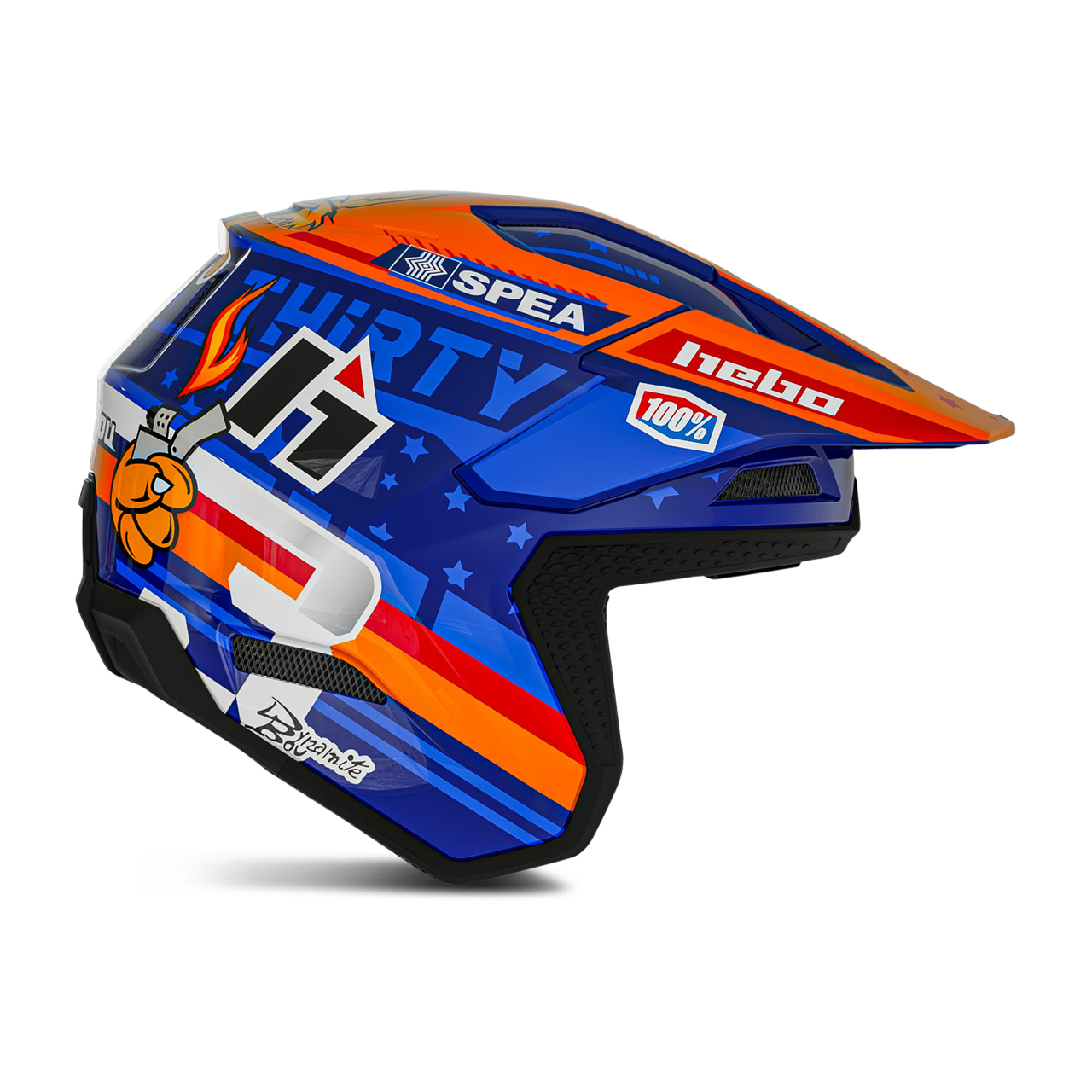 Hebo Zone Pro Toni Bou Trial Helmet | 24mx