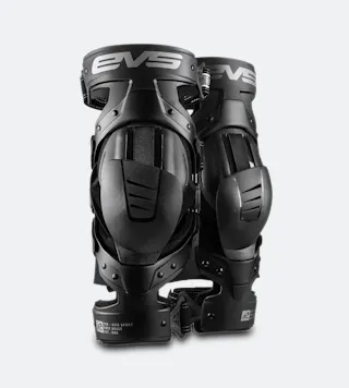 Genouillère Cross EVS Axis Sport Noir-Gris