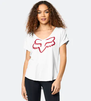 T-shirt FOX Responded SS Vneck RL SLVE Dames