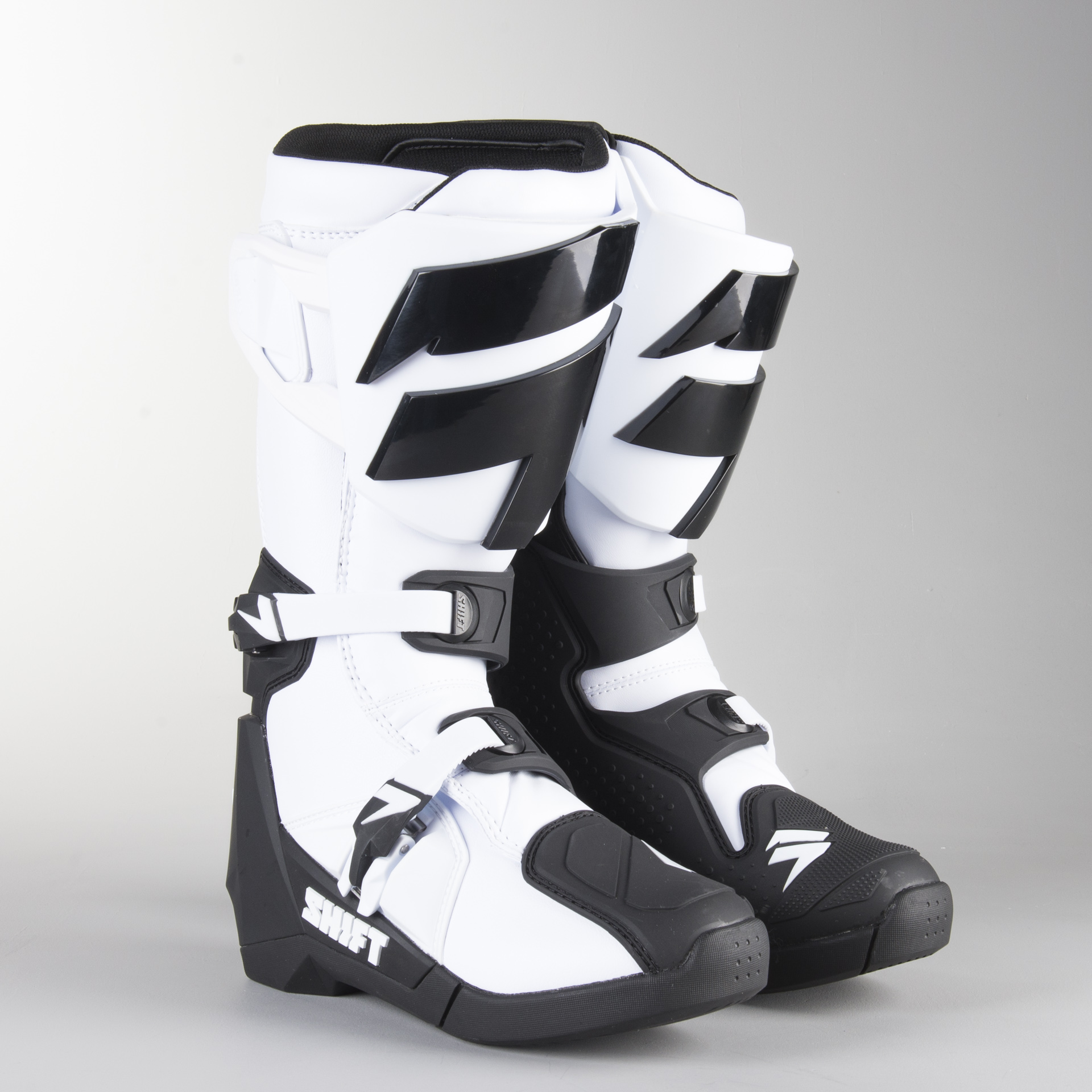 white mx boots