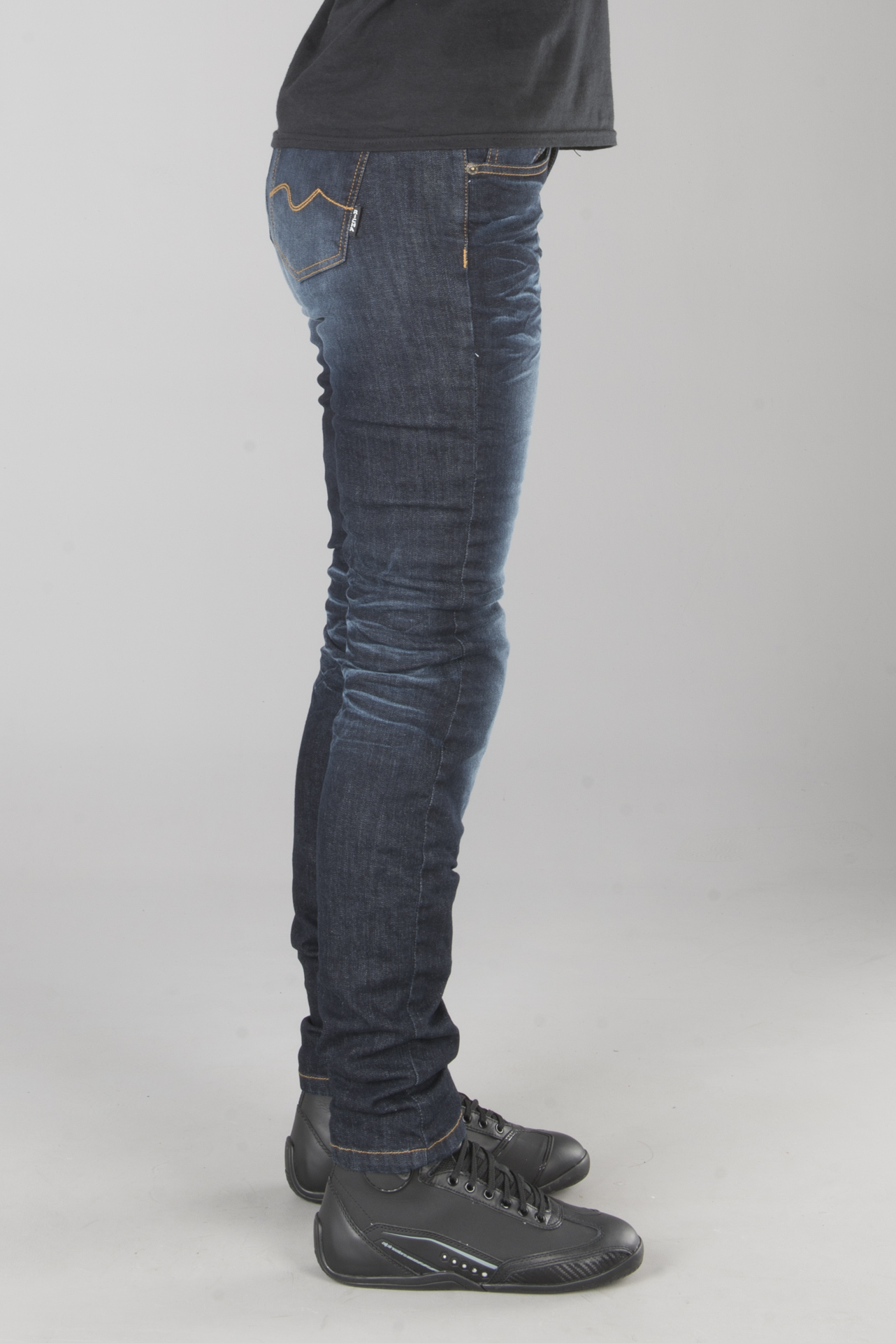 MC Bukse Richa Skinny Marine Blå Dame Laveste prisgaranti MC Bukse Richa Skinny Marine Blå Dame Laveste prisgaranti