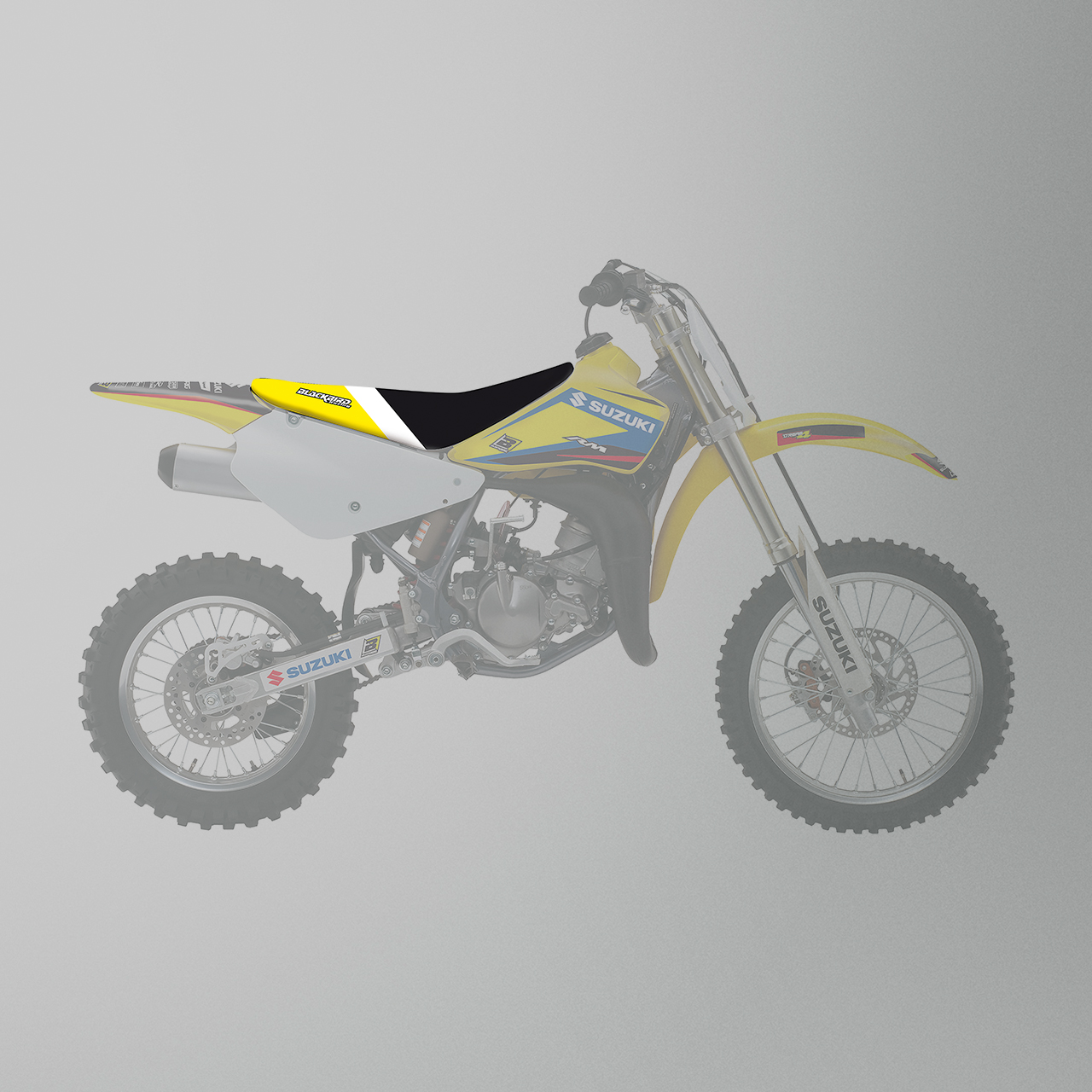 Blackbird Dream 4 Seat Cover Yellow Black