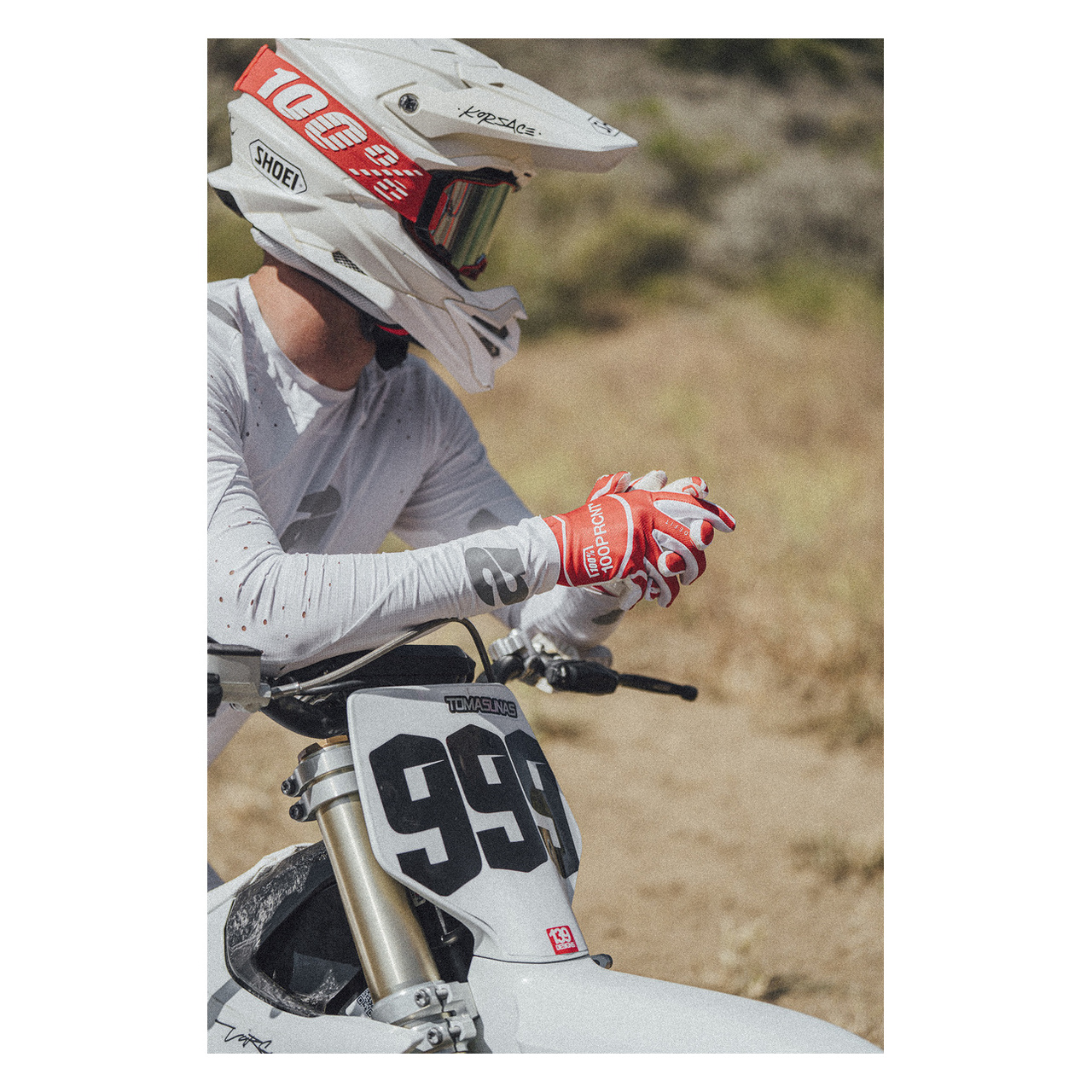 Rokavice MX 100% Ridefit