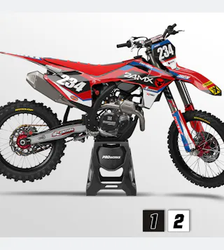 Stickerset GasGas Competition