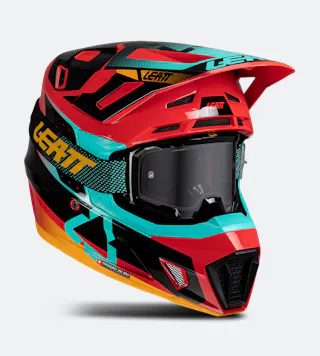 Motokrosová Helma Leatt Moto 7.5 V25 Kit S Brýlemi