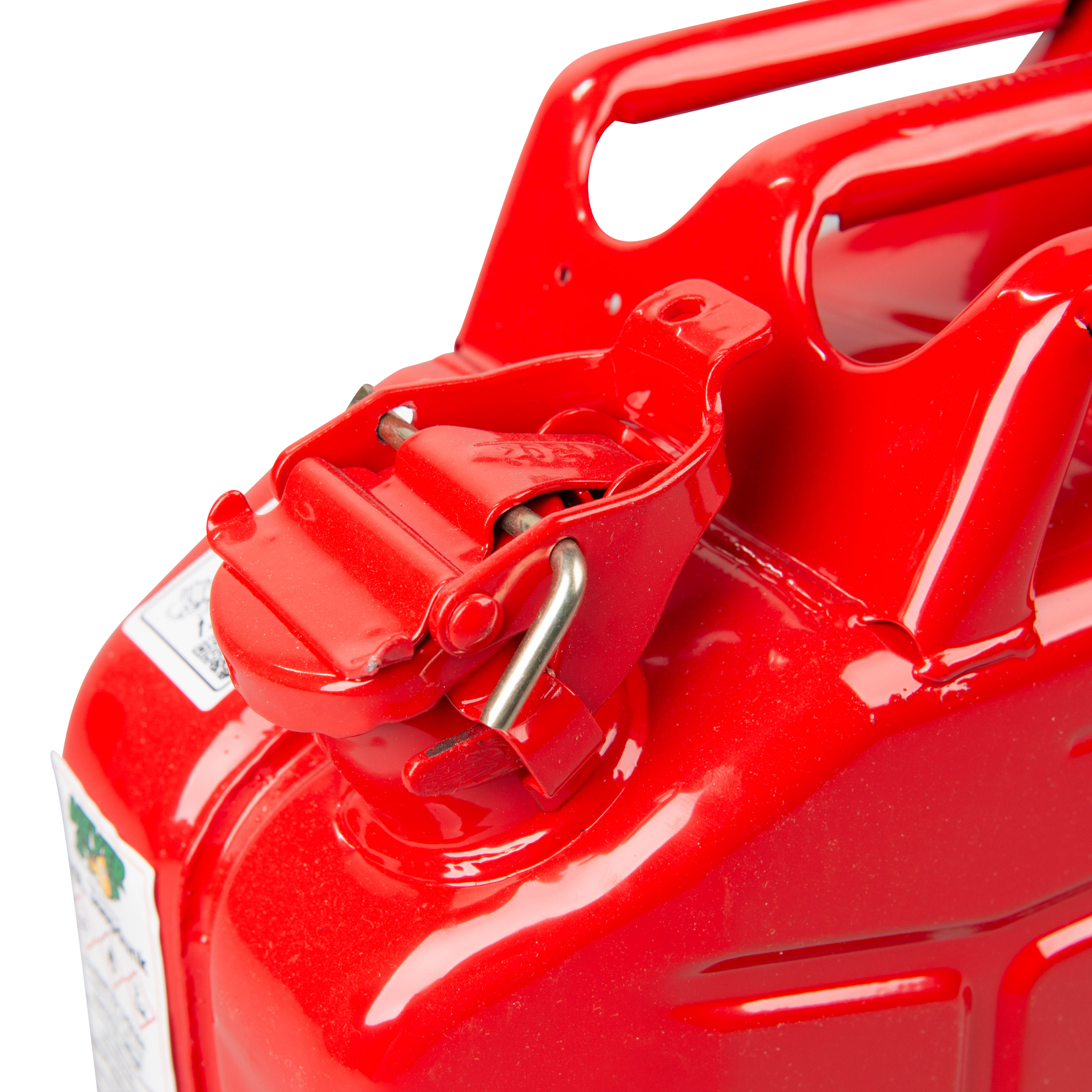 Never Stop Sheet Metal Jerry Can 10L Red
