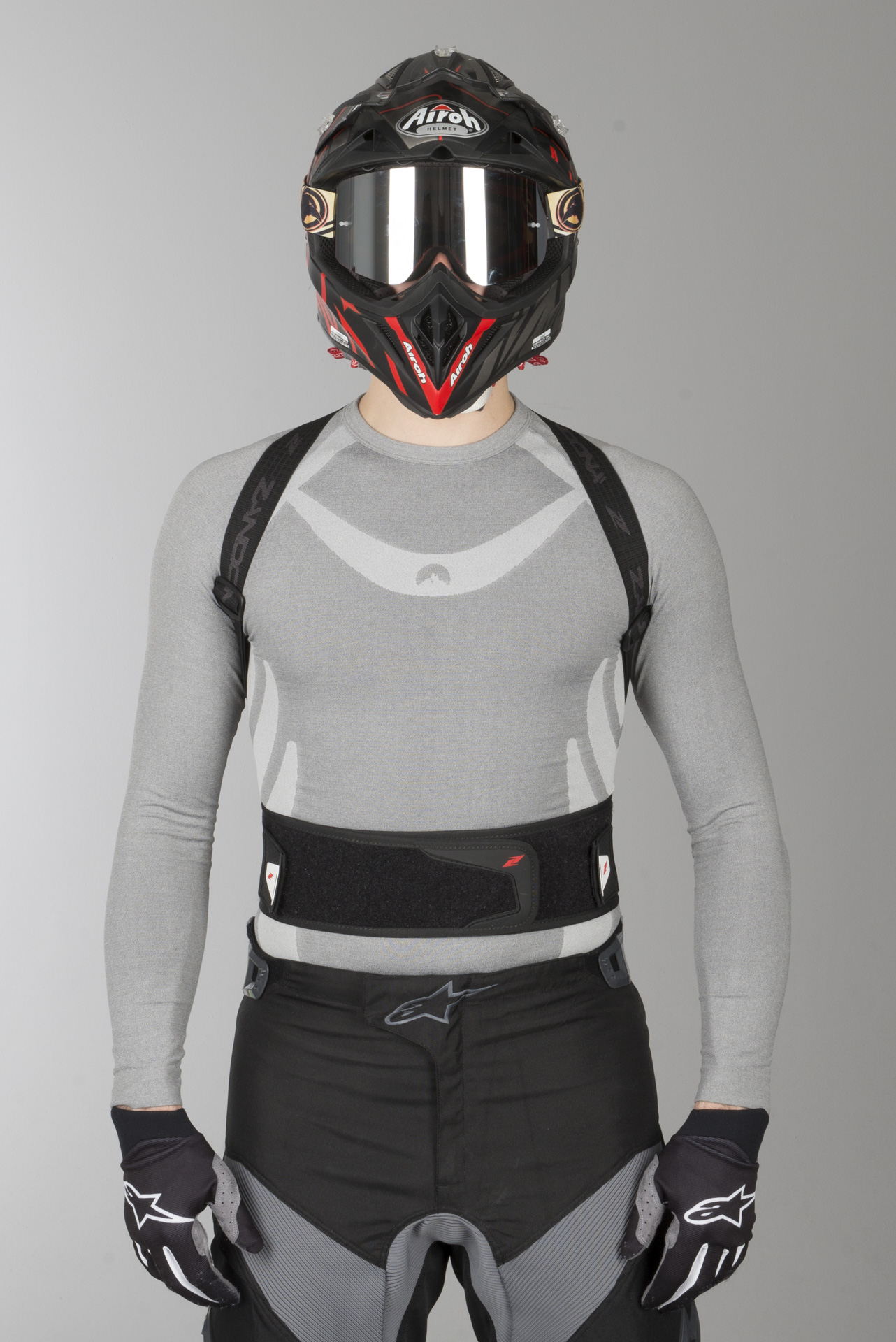Zandonà Hybrid Pro x8 Back Protector White